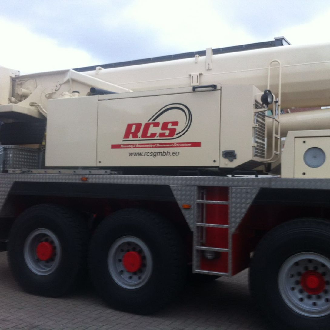 Equipment von Ride Construction Service Worldwide